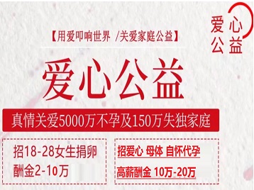 灵丘捐卵助孕生子 爱心志愿者招募